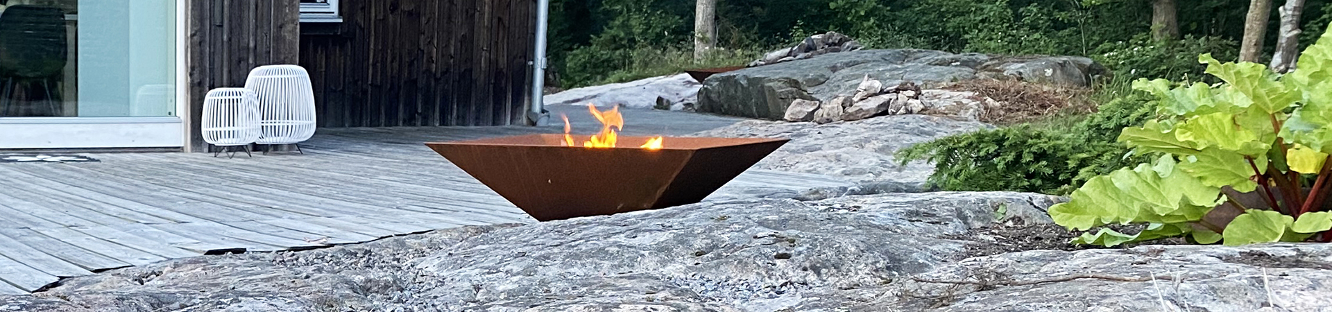 Eldstad CORTEN