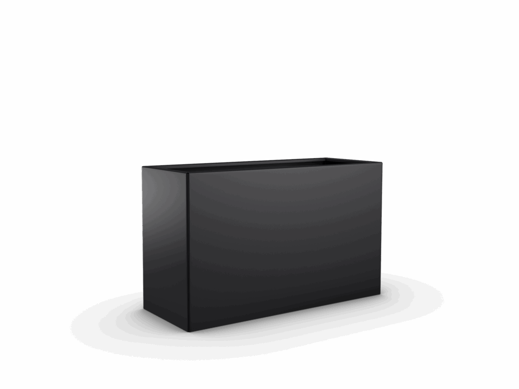 Planteringskärl Kol i svartlackerat utförande