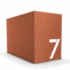 Sopkärlsskydd Large, Medium, Small i corten, modell Nummer