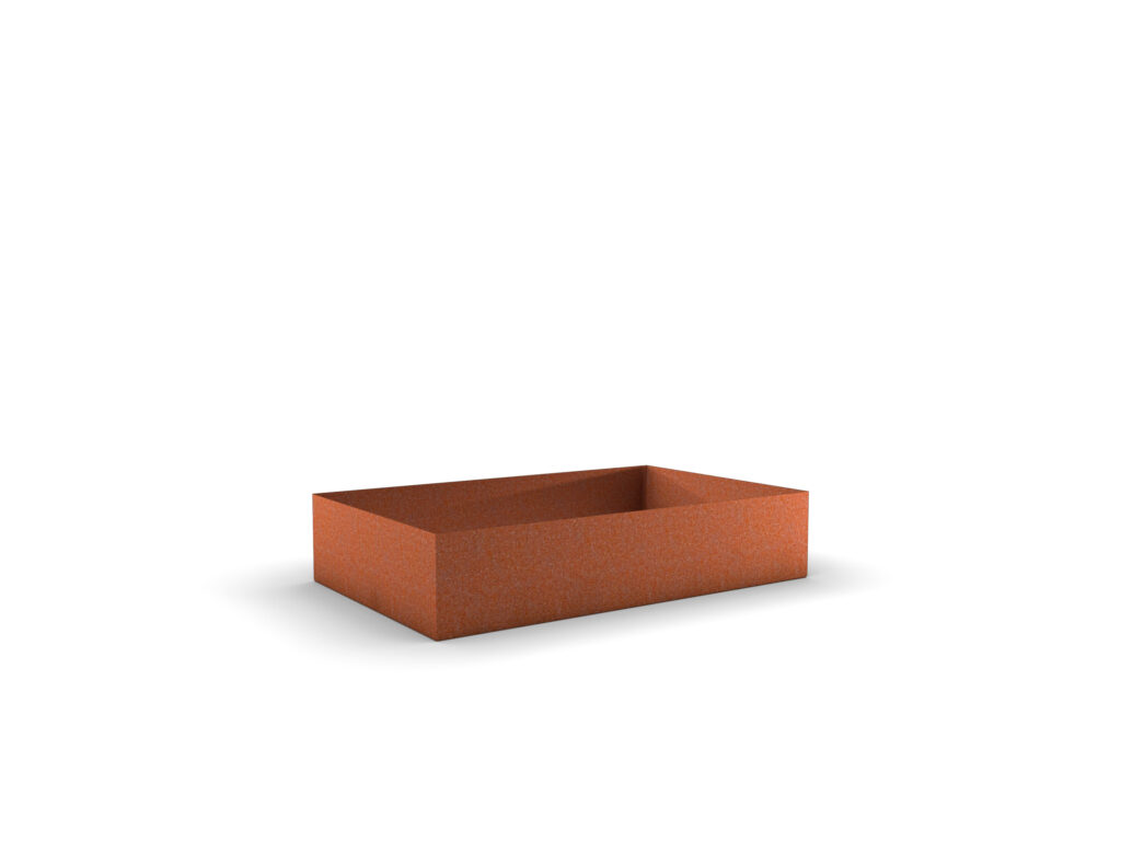 Odlingslåda Standard i corten