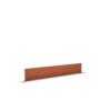 Rabattkant, modell Fals Solo, i COR-TEN®
