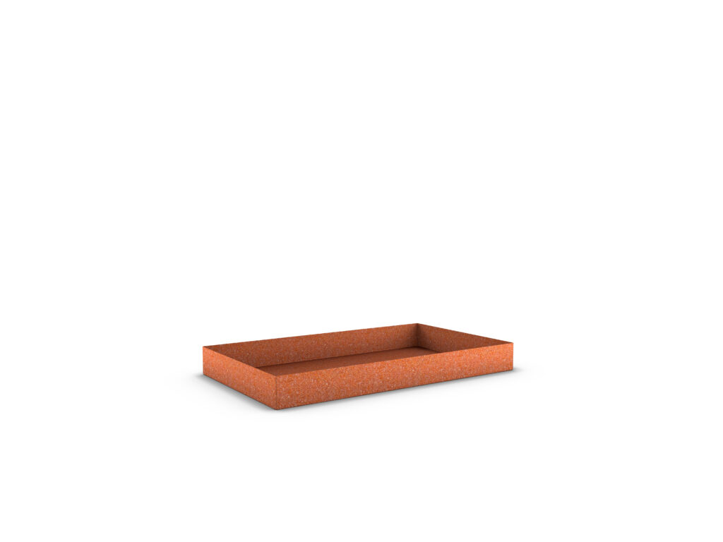 Vattenspegel Balans i corten