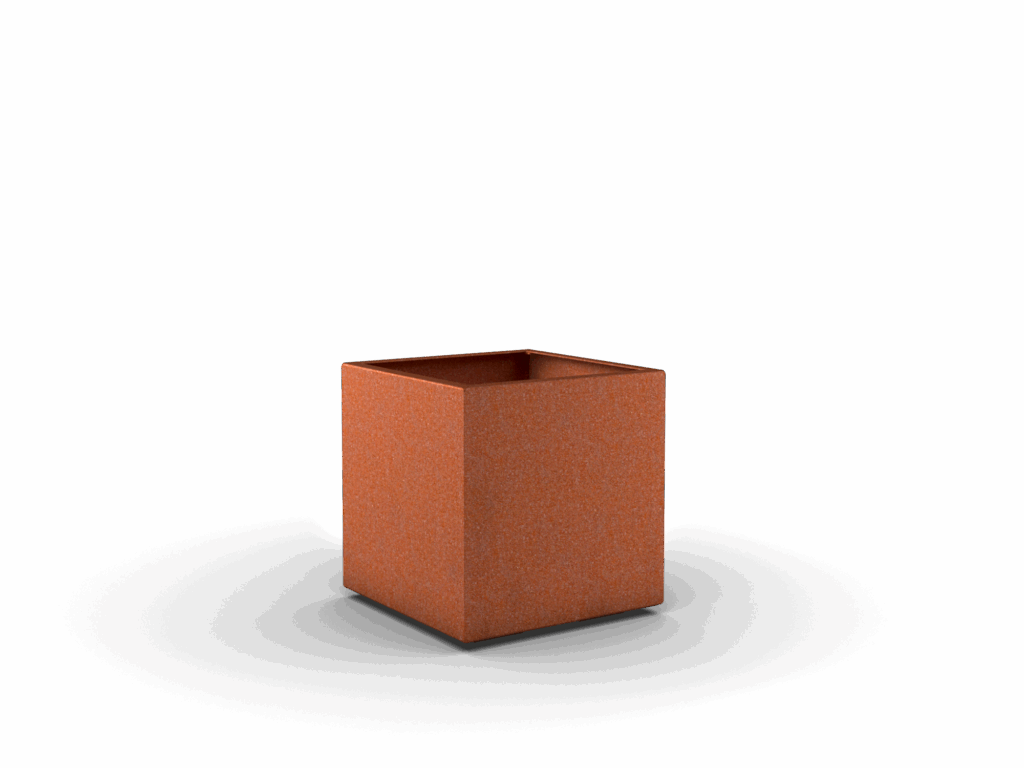Planteringskärl Kvadrat i corten