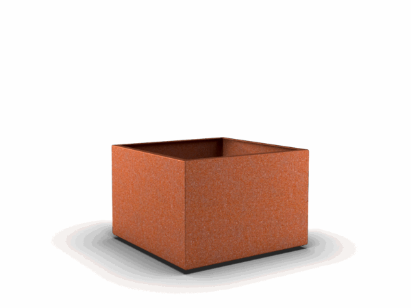 Planteringskärl Kvadrat i corten