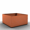 Planteringskärl Kvadrat i corten