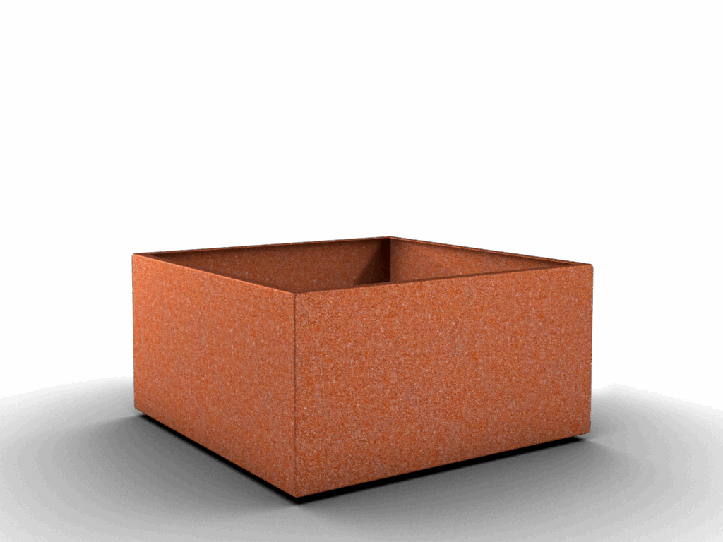 Planteringskärl Kvadrat i corten