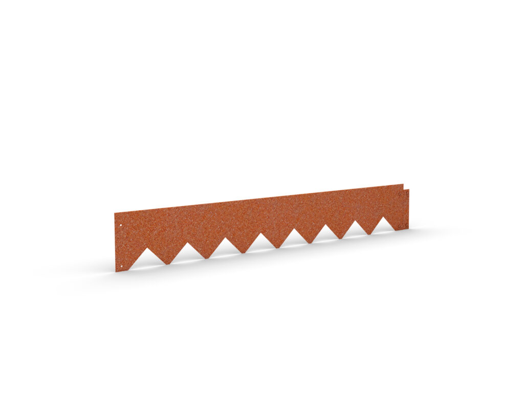 Rabattkant Fals i corten