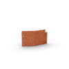Rabattkant i corten vinkel 30°