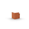 Rabattkant i corten vinkel 90°