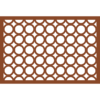 Avskärmare i corten, modell Loop