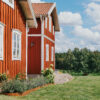 Rabattkant, modell Fals, i COR-TEN®