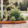 Rabattkant i corten, modell Fals