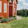 Rabattkant i corten, modell Fals