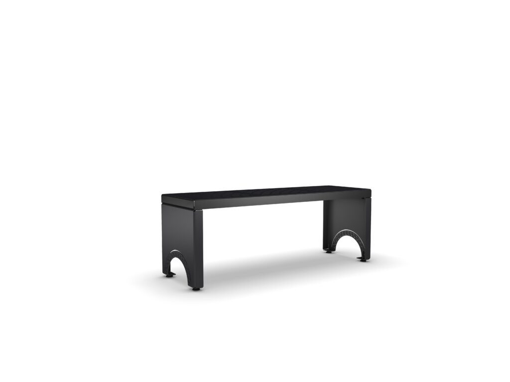 Bänk Modul i svartlackerat utförande