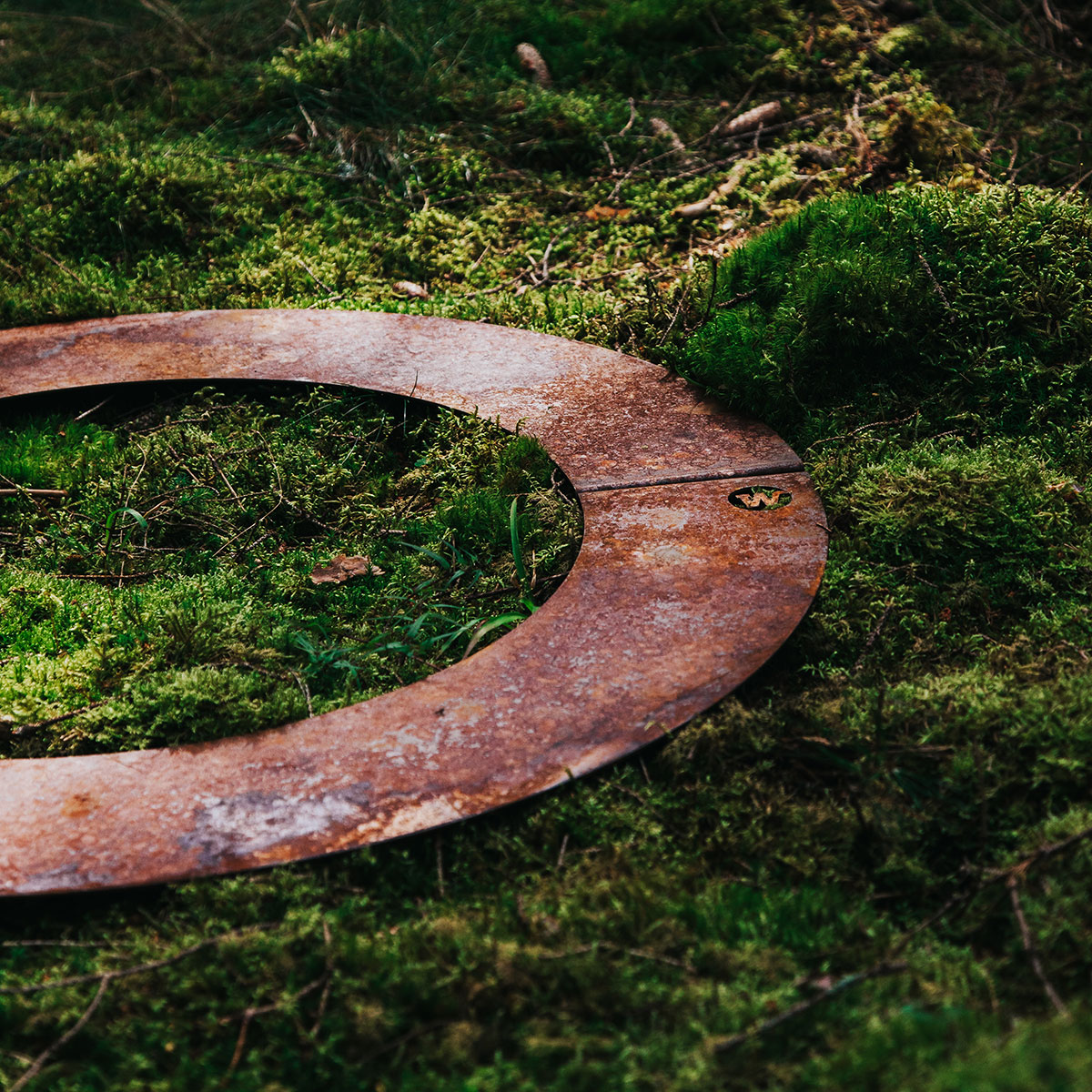 Robotring i corten, modell Standard