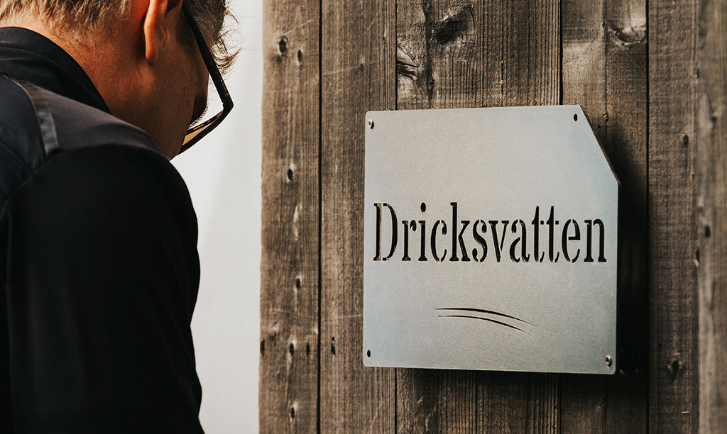 Informationsskyltar i galvaniserat stål