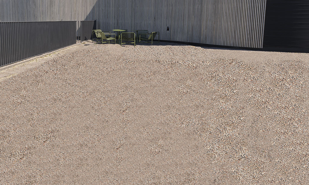 Skräddarsytt - Tom yta på en takterrass