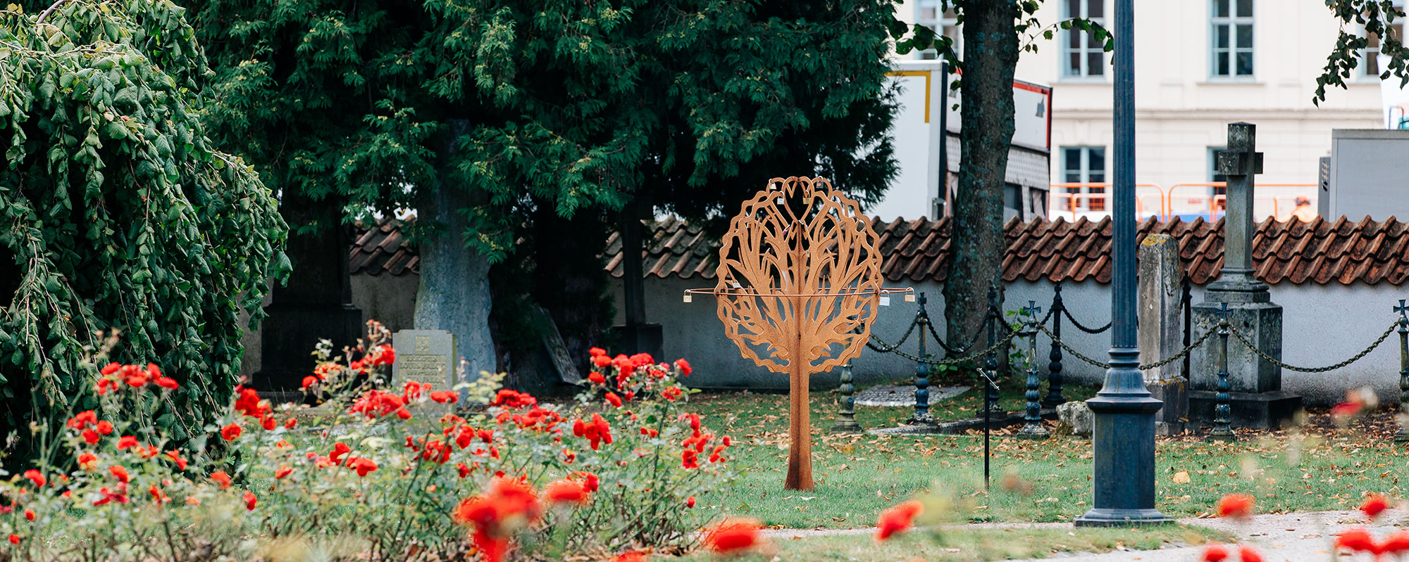 Skräddarsytt - Träd i 3D utskuret i cortenstål