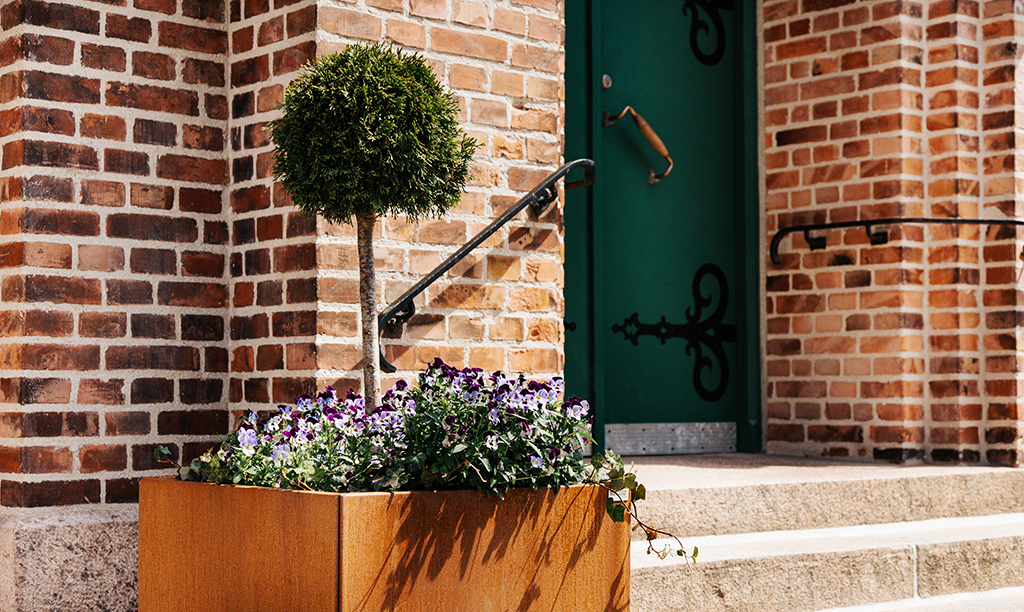 Skräddarsytt - Planteringskärl i cortenstål