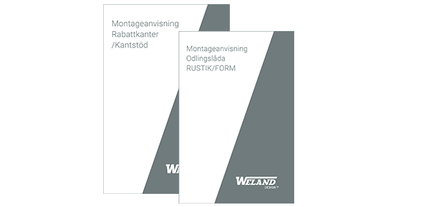 Dokumentation - Montageanvisningar Weland Design
