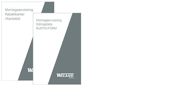 Dokumentation - Montageanvisningar Weland Design